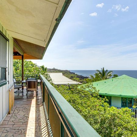 Ocean-View Bungalow Walk To Pebbles Beach! Hookena Dış mekan fotoğraf